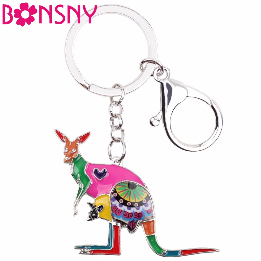Women Bags In Australia - Bonsny-Llavero con diseño Floral de Australia