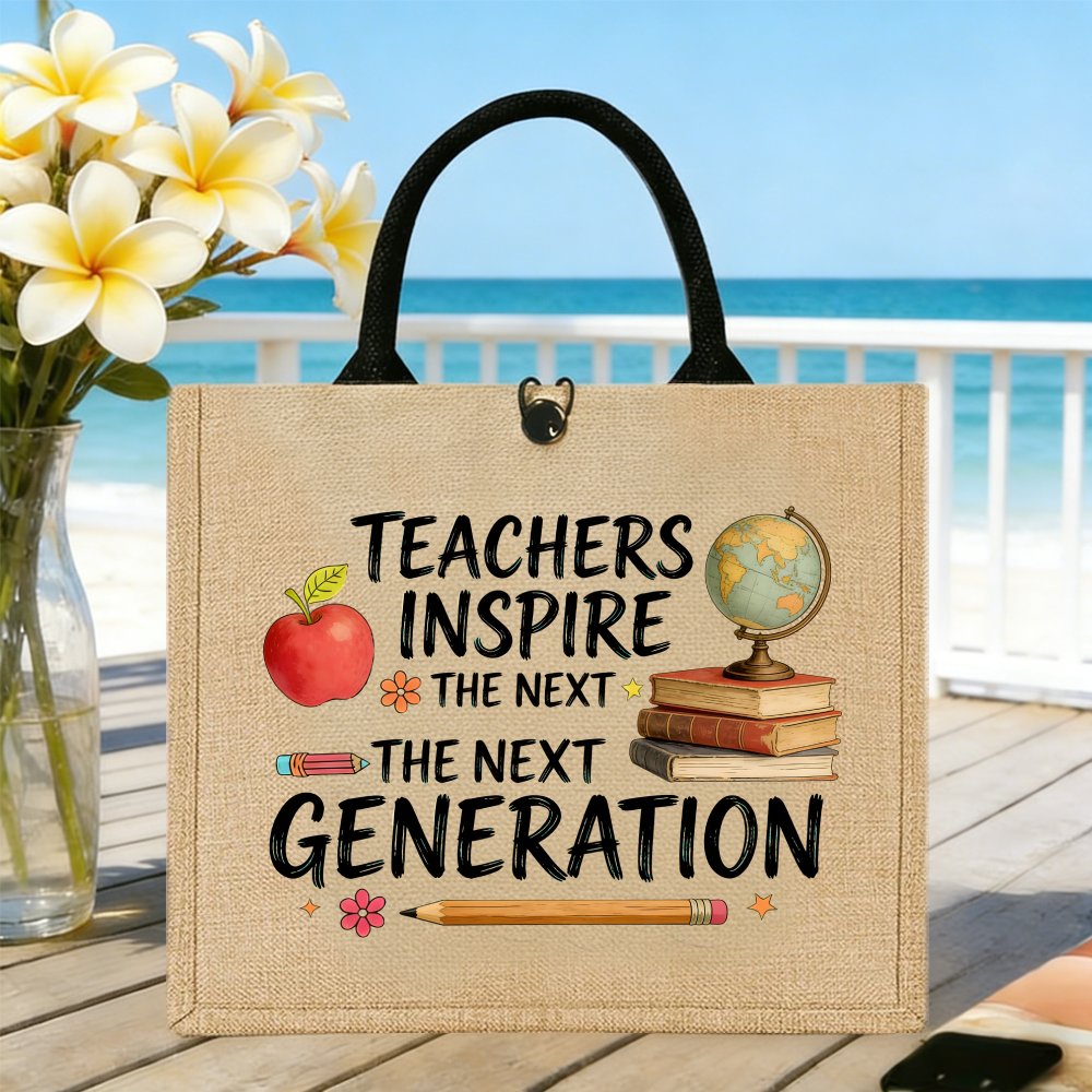 Women Bags Next - Bolsa de Yute con Diseño de
