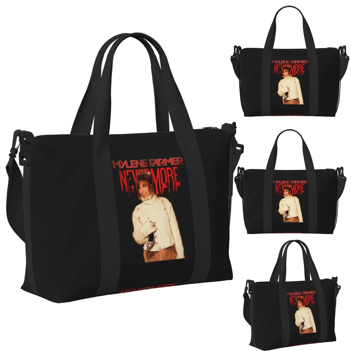 Women Bags Farmers - Mylene Farmer New Image NeverMore Tour-Bolsa