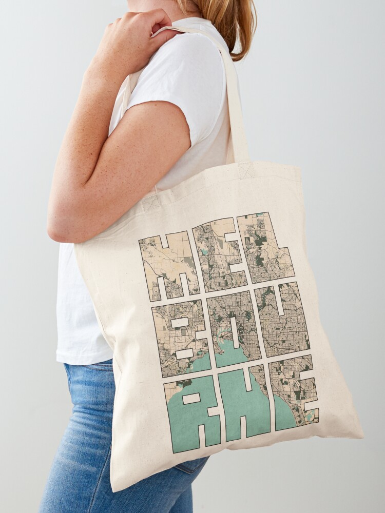 Mapa de la ciudad de Melbourne - Women Bags In Australia reseña y precio