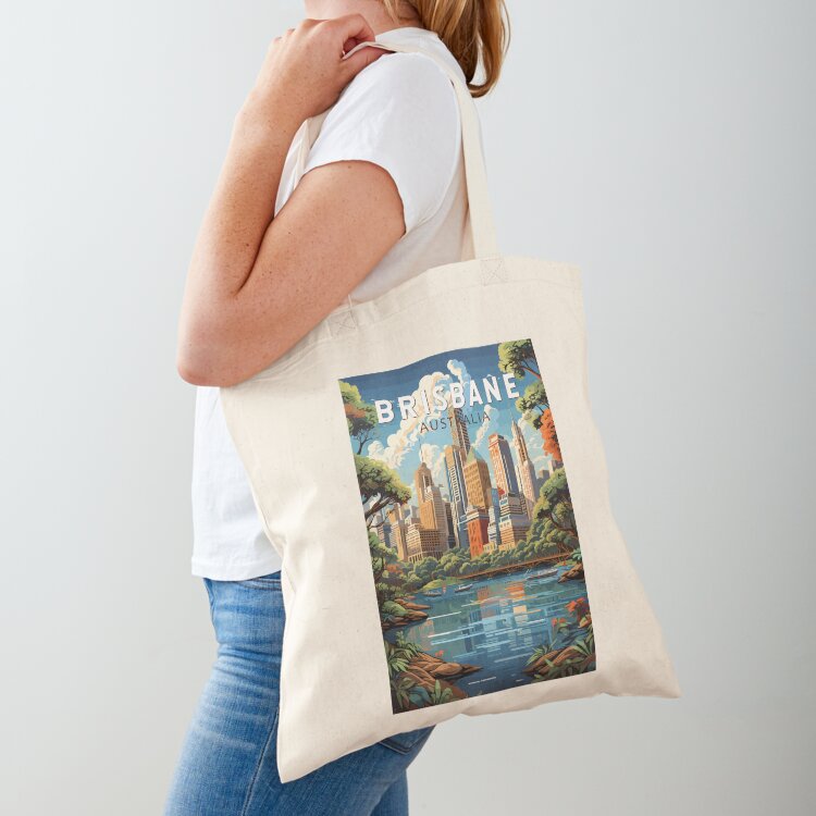 Brisbane Australia Travel Art  - Women Bags In Australia reseña y precio