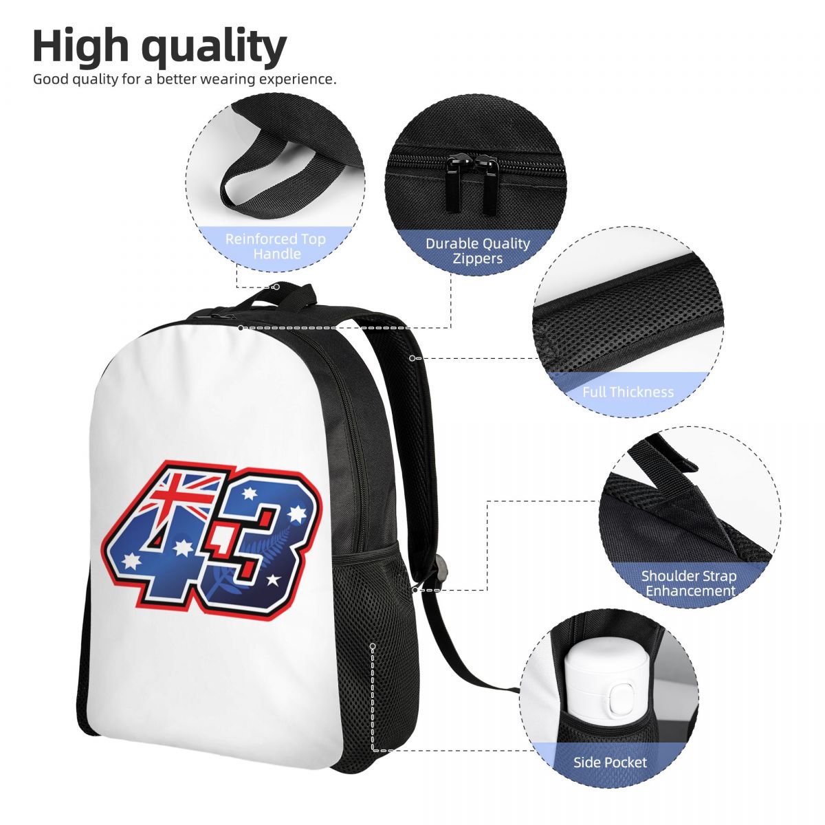 Mochila Jack Miller número 43  - Women Bags In Australia reseña y precio