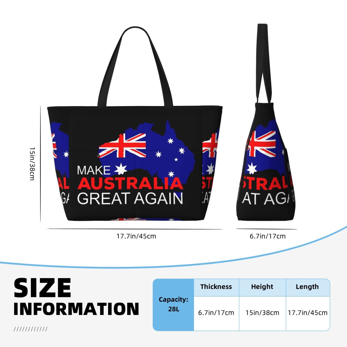 Bolsa de playa Make Australia  - Women Bags In Australia reseña y precio