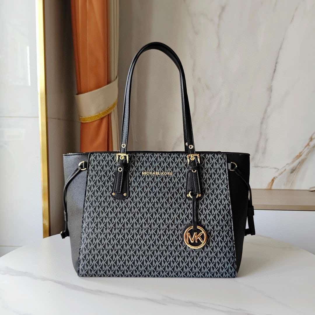 Bolsa de mano de PVC con monog - Women'S Tote Bags Michael Kors reseña y precio
