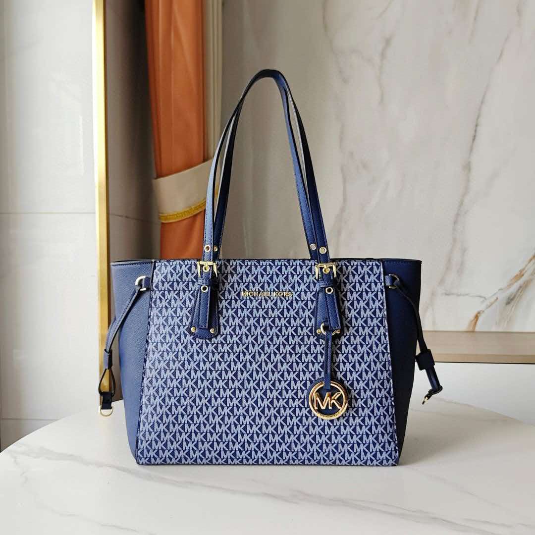 Bolsa de mano de PVC con monog - Women'S Tote Bags Michael Kors reseña y precio