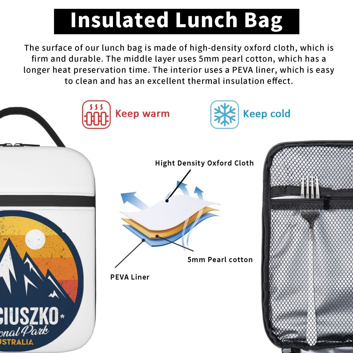 Bolsa térmica para el almuerzo - Women Bags In Australia reseña y precio