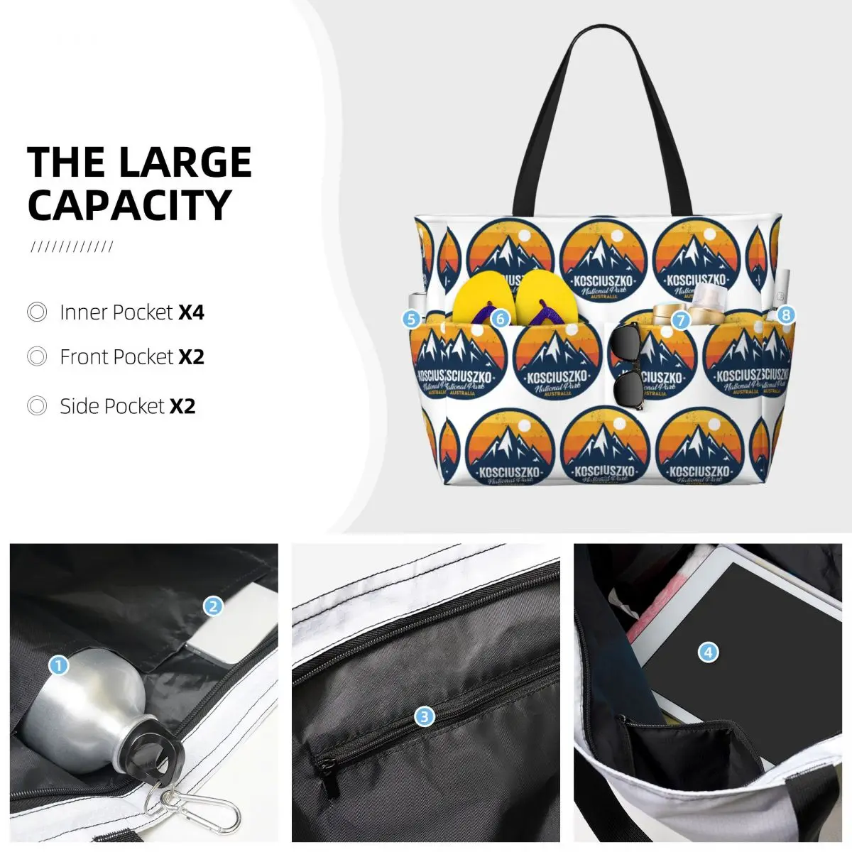Bolsa de playa del Parque Naci - Women Bags In Australia reseña y precio