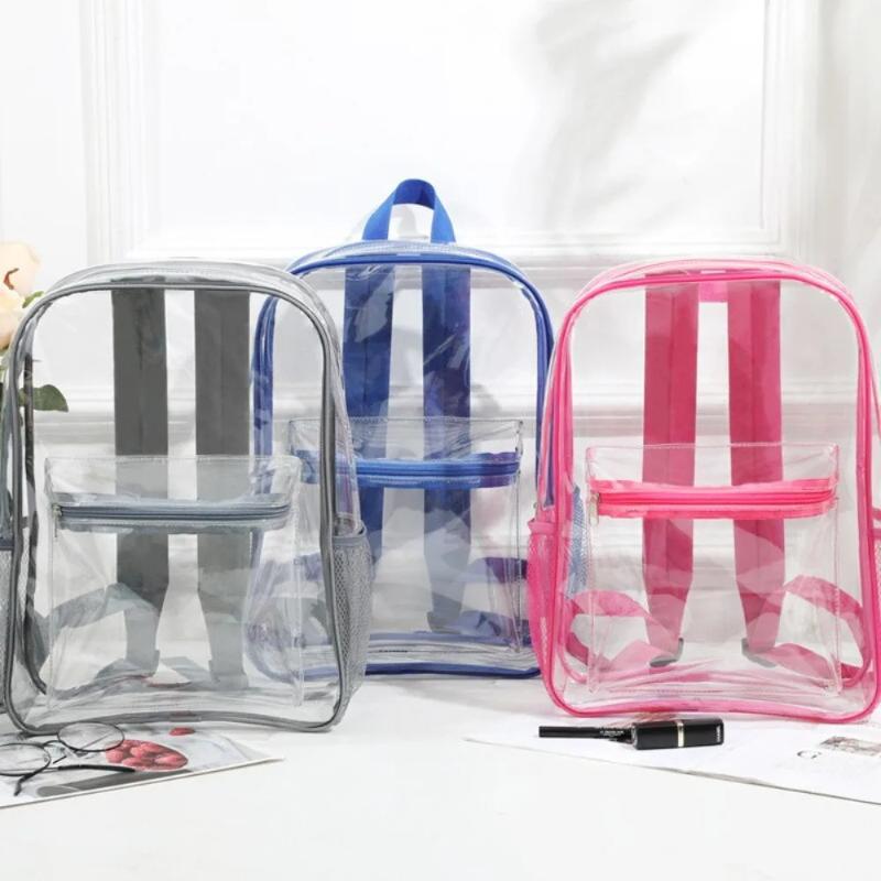 Mochila transparente para viaj - Women Bags Deals reseña y precio