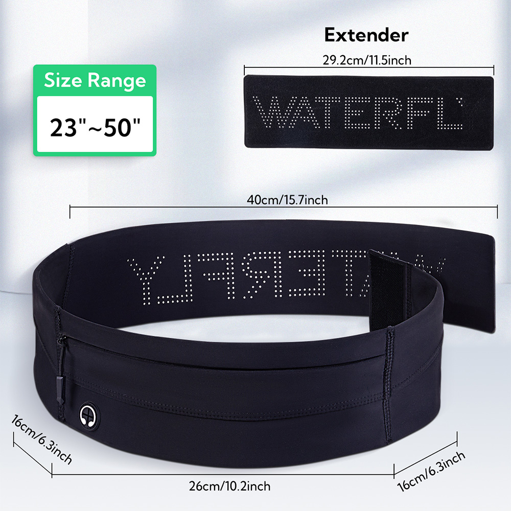 Riñonera para correr WATERFLY, - Women Bags Deals reseña y precio