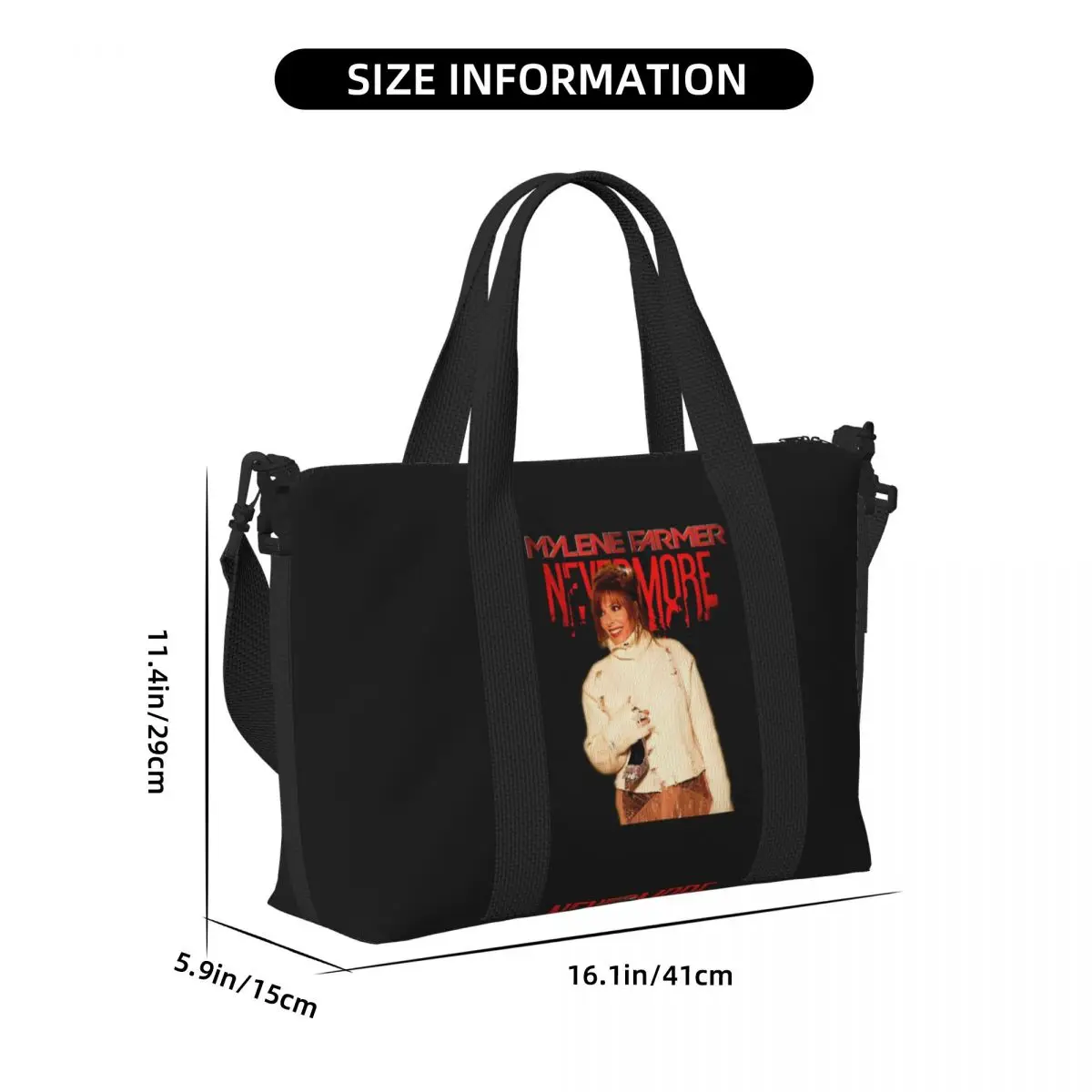 Mylene Farmer New Image NeverM - Women Bags Farmers reseña y precio